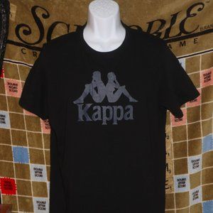 2017 Black Kappa Logo T-Shirt